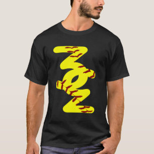 3 Up 3 Down Quote Fastpitch Softball N Team T-Shirt