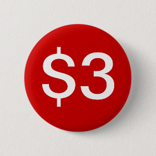 $3 Vendor / Sales Button