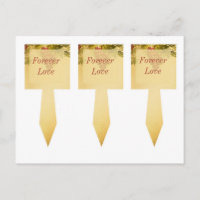 3 Vineyard Wedding Cup Cake Picks