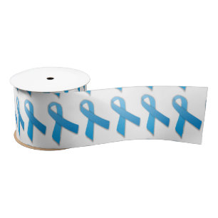 3" Wide Satin Prostate Cancer Awareness Ribbon