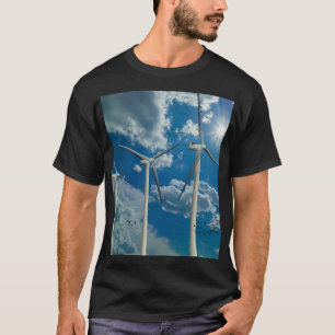 3 Wind Turbines T-Shirt
