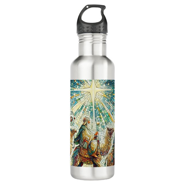 3 Wise men 710 Ml Water Bottle (Front)