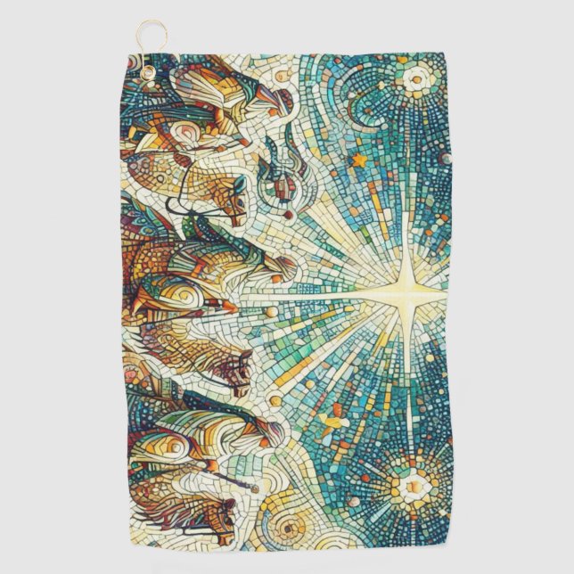 3 Wise men Golf Towel (Front)