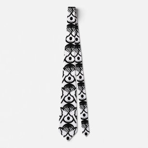 3 Wise Monkeys Mizaru 見ざる See NO Evil Emoji Tie