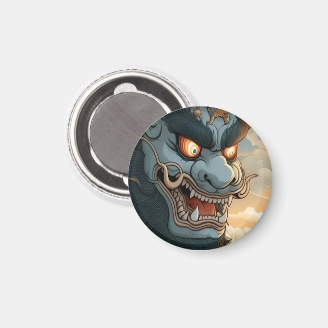 3 Wishes Oni Magnet (Front/Back)