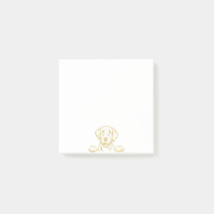 3”x3” Yellow Lab Post-It Notes