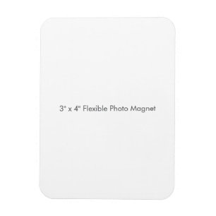 3" x 4" Flexible Photo Magnet