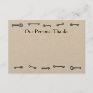 3 x 5  Ctc Thank you Card