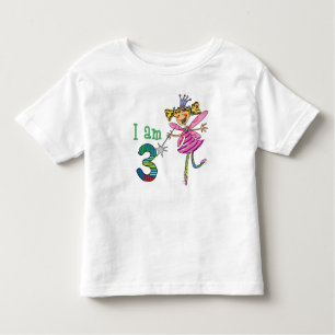 3 year old princess fairy toddler T-Shirt