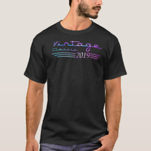3 Year Old Vintage 2019 3rd Birthday T-Shirt