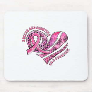 3 Years And Counting I'm A Survivor Breast Cancer Mouse Pad