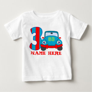 3 YearS Old Birthday Baby T-Shirt
