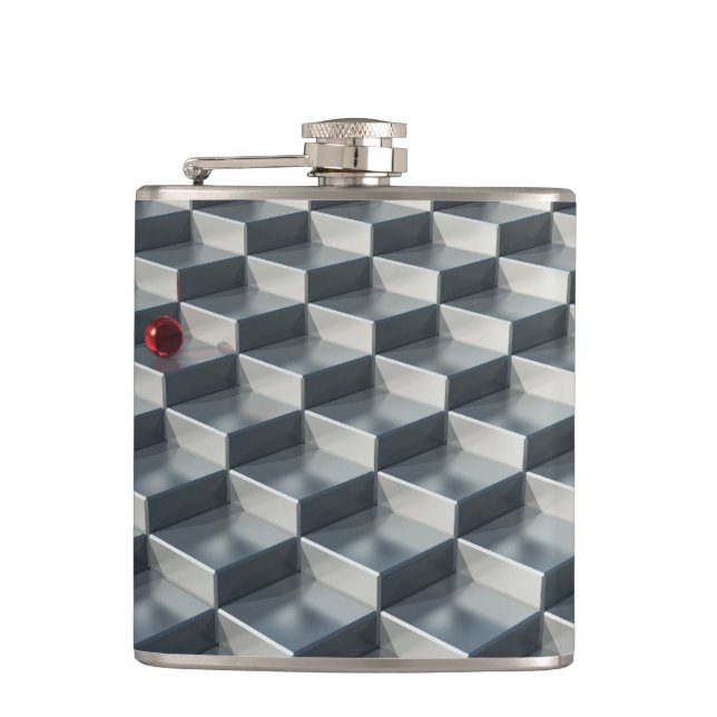 3D2 Wrapped Flask (Front)
