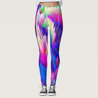 3D Abstract Art 14-21 Image Options Leggings