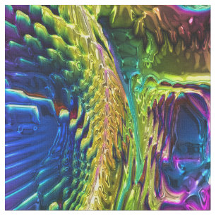 3D Abstract Art 16A-16B Options Custom Fabric