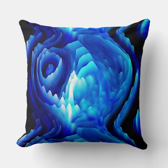 3D Abstract Art 19A-19B Options Pillows (Front)