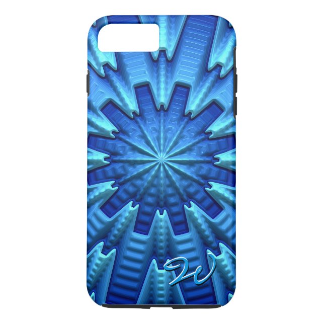 3D Abstract Art 1-8 Options Case-Mate iPhone Case (Back)