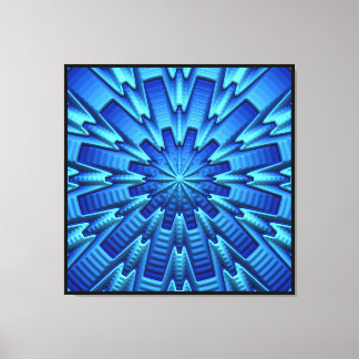 3D Abstract Art 1A Canvas Print