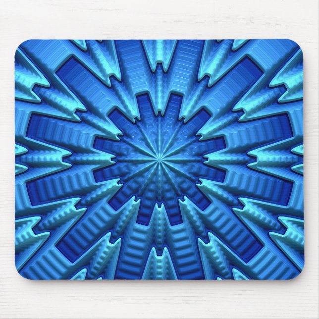 3D Abstract Art 1A Mousepad (Front)