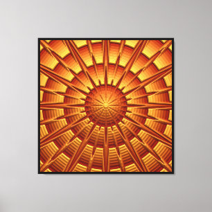 3D Abstract Art 2A Canvas Print
