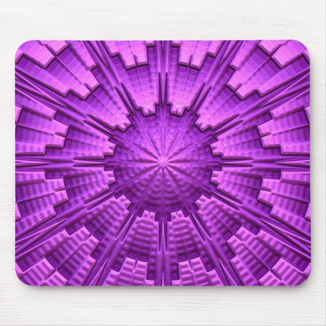 3D Abstract Art 3 Mousepad (Front)