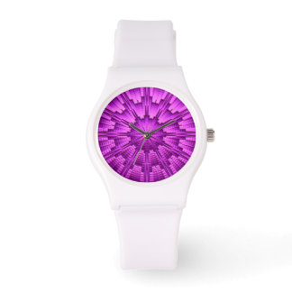 3D Abstract Art 3 Watch & Numeral Options