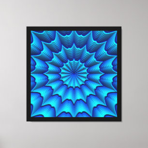 3D Abstract Art 4-8 Image Options Canvas Print