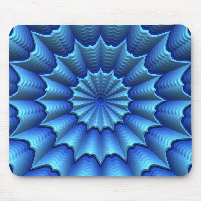 3D Abstract Art 4-8 Image Options Mousepads (Front)