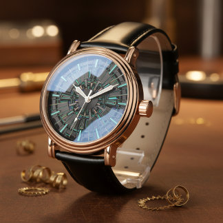 3D Abstract Modern Watch