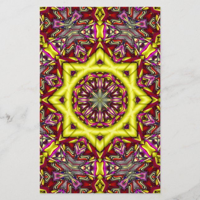 3d abstract pattern (Front)