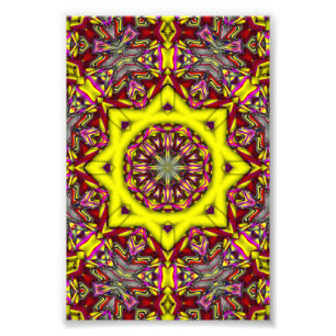 3d abstract pattern photo print