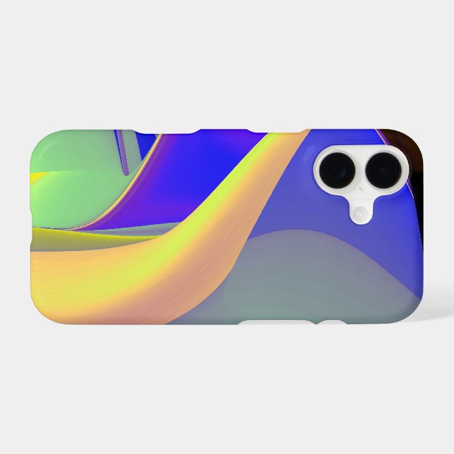 3D Abstract Rainbow Art (Back (Horizontal))