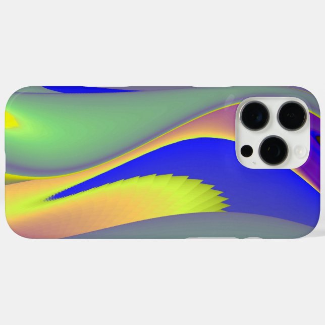 3D Abstract Rainbow Art Case-Mate iPhone Case (Back (Horizontal))