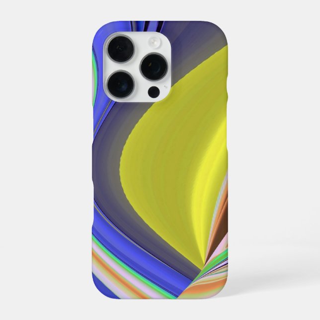 3D Abstract Rainbow Art iPhone Case (Back)