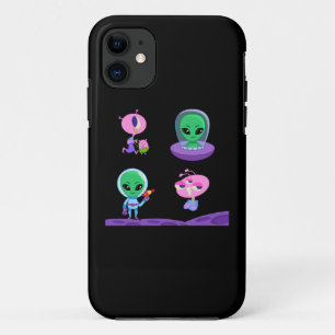 3D Alien Character Design Case-Mate iPhone Case