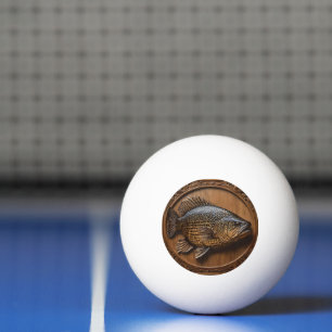 3D Australian Murray Cod Textured Print,  Ping Pong Ball
