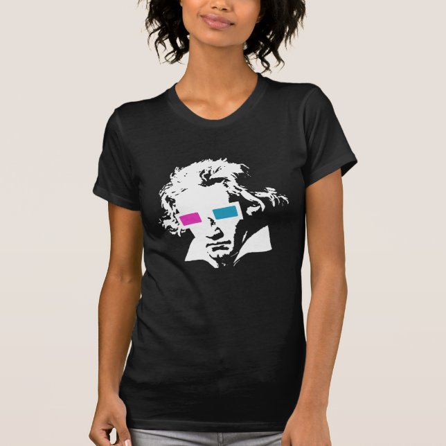 3D Beethoven T-Shirt (Front)