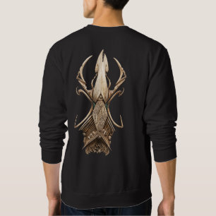 3D Bone Fusion Tattoo Art Sweatshirt