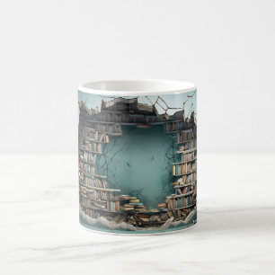 3D Bookshelf  Mug