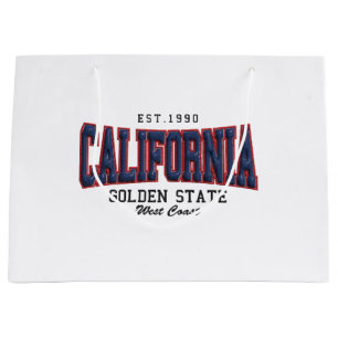 3D California  Large Gift Bag