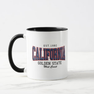 3D California Mug