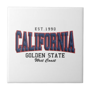 3D California  Tile