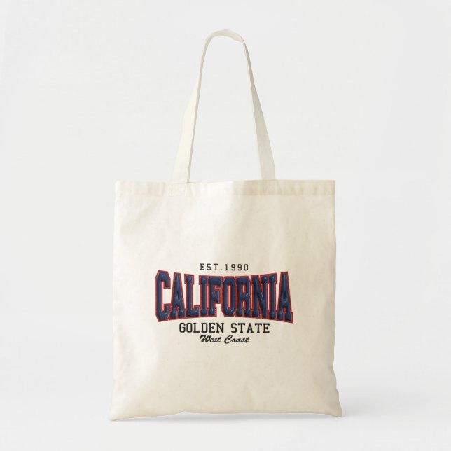 3D California  Tote Bag (Front)