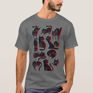 3D Cats T-Shirt