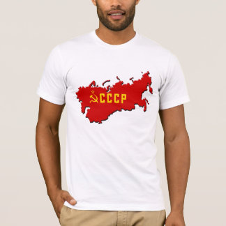 3D CCCP (Map) T-Shirt