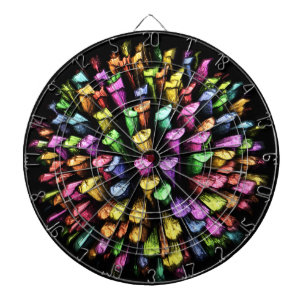 3D Chalk Sticks 1A Dart Board