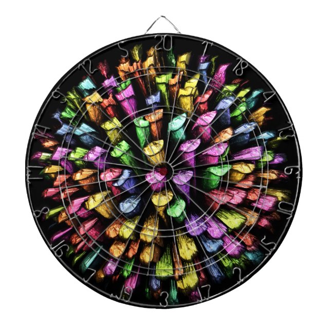 3D Chalk Sticks 1A Dart Board (Front)