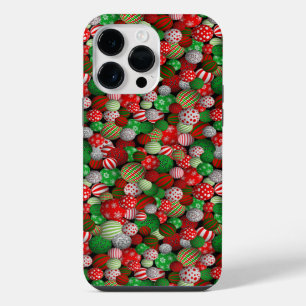 3D Christmas Balls iPhone 14 Pro Max Case