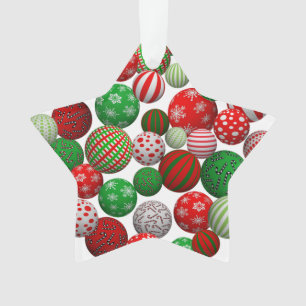 3D Christmas Balls Ornament