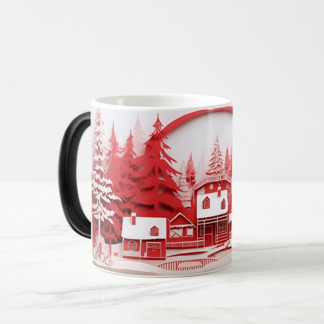 3D-Christmas Magic Mug (Front Left)